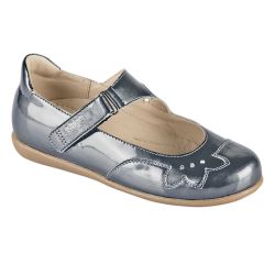 TW-229 (цв.2-серый лак) Туфли ортопедические малосложные