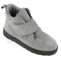 DTD-700 (цв.2-серый велюр, 36) Ботинки утепленные