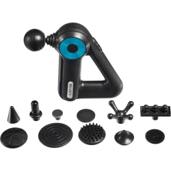 Массажер для тела, Массажный пистолет «TRIANGLE», 12 насадок