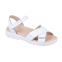 DTD-100 (цв.10-бело-голубой, 36) Туфли (расст.пяточный ремень)