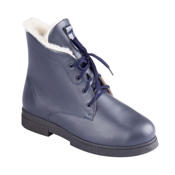 Ботинки женские ортопедические утепленные с мехом со шнурками DTD-600-4  Doctor&nbsp;Thomas