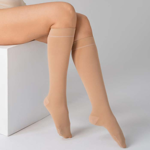 Гольфы компрессионные с закрытым носком, класс компрессии 2, цвет бежевый ТК.911 Evolution ТК.911.21  Evolution