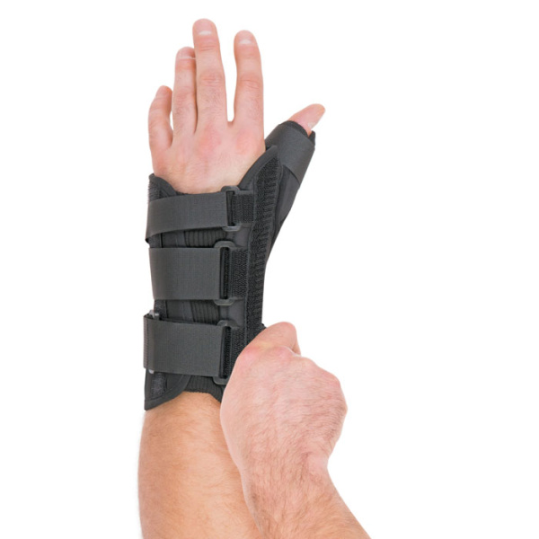 Бандаж на лучезапястный сустав с анатомическими шинами Т-8309L  Trives